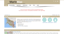 Desktop Screenshot of marinmap.org